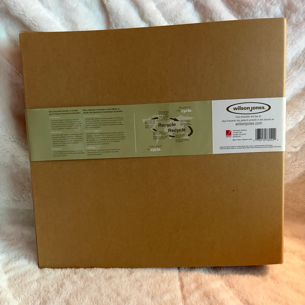 Wilson Jones 3" 3-Ring Kraft Binder - photo 3