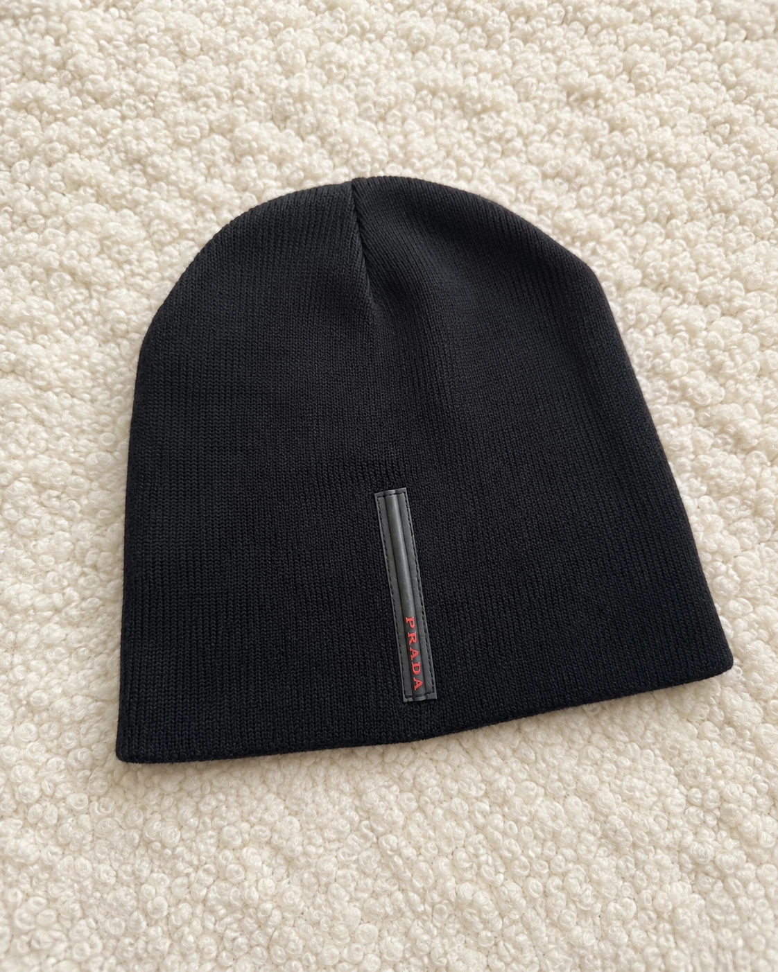 Prada Black Knit Beanie - photo 2