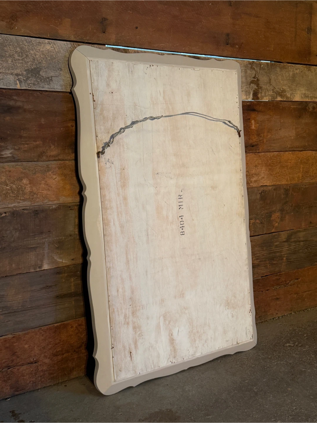 Vintage Scalloped Mirror - Large! - photo 3