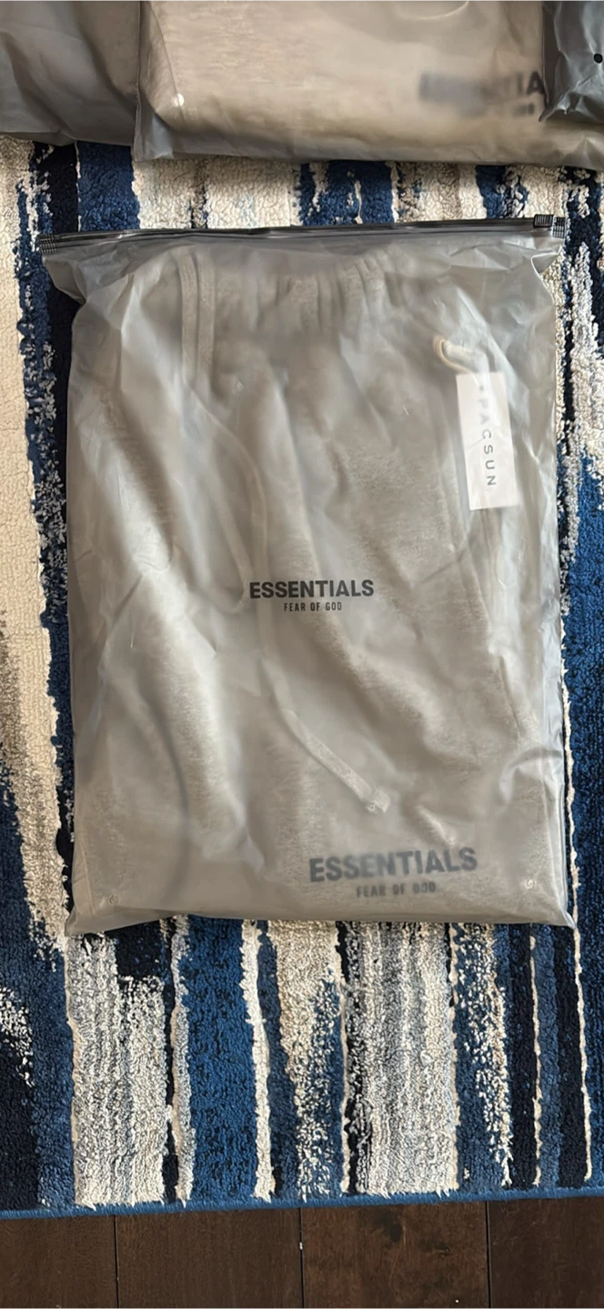 Fear of God Essentials Grey Sweat Shorts