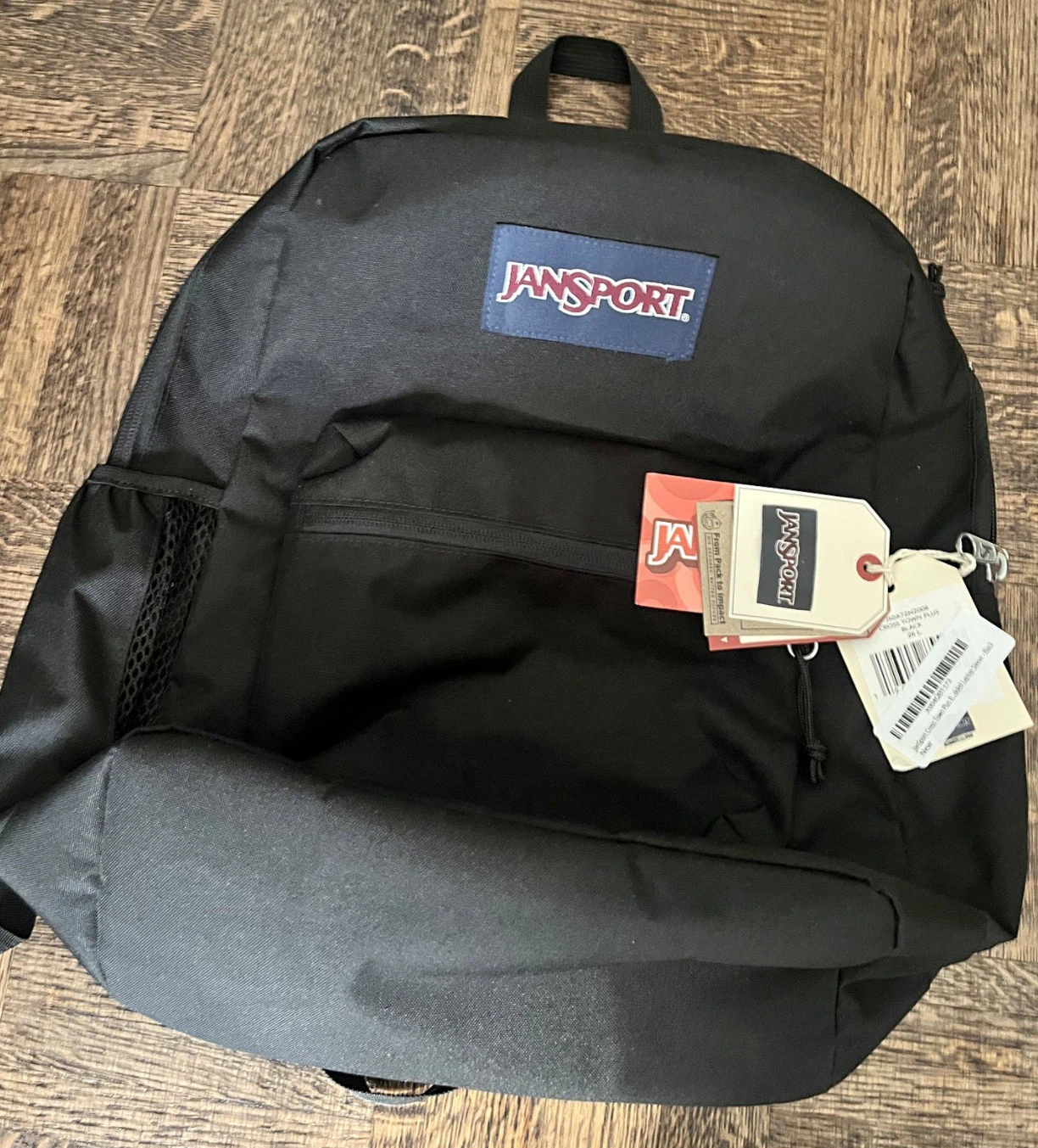 Jansport Cross Town Plus Backpack - Black