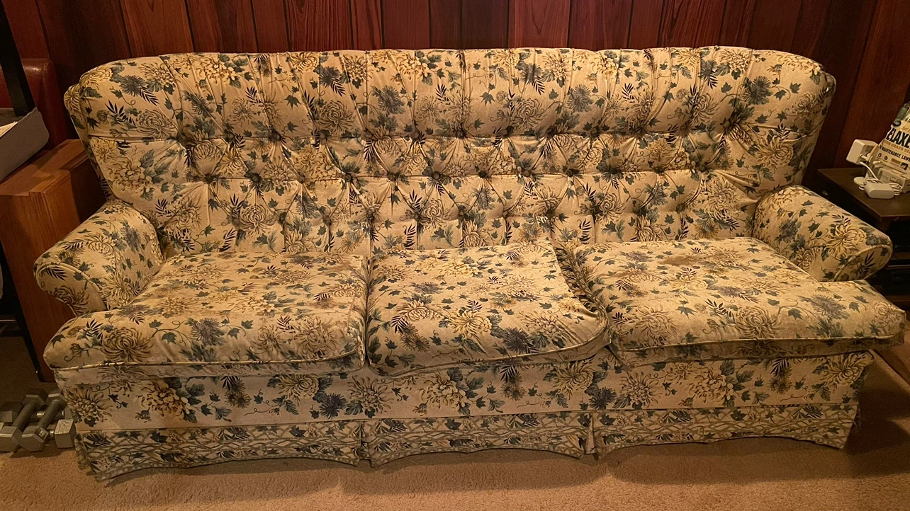 Sofa and Matching Chair
