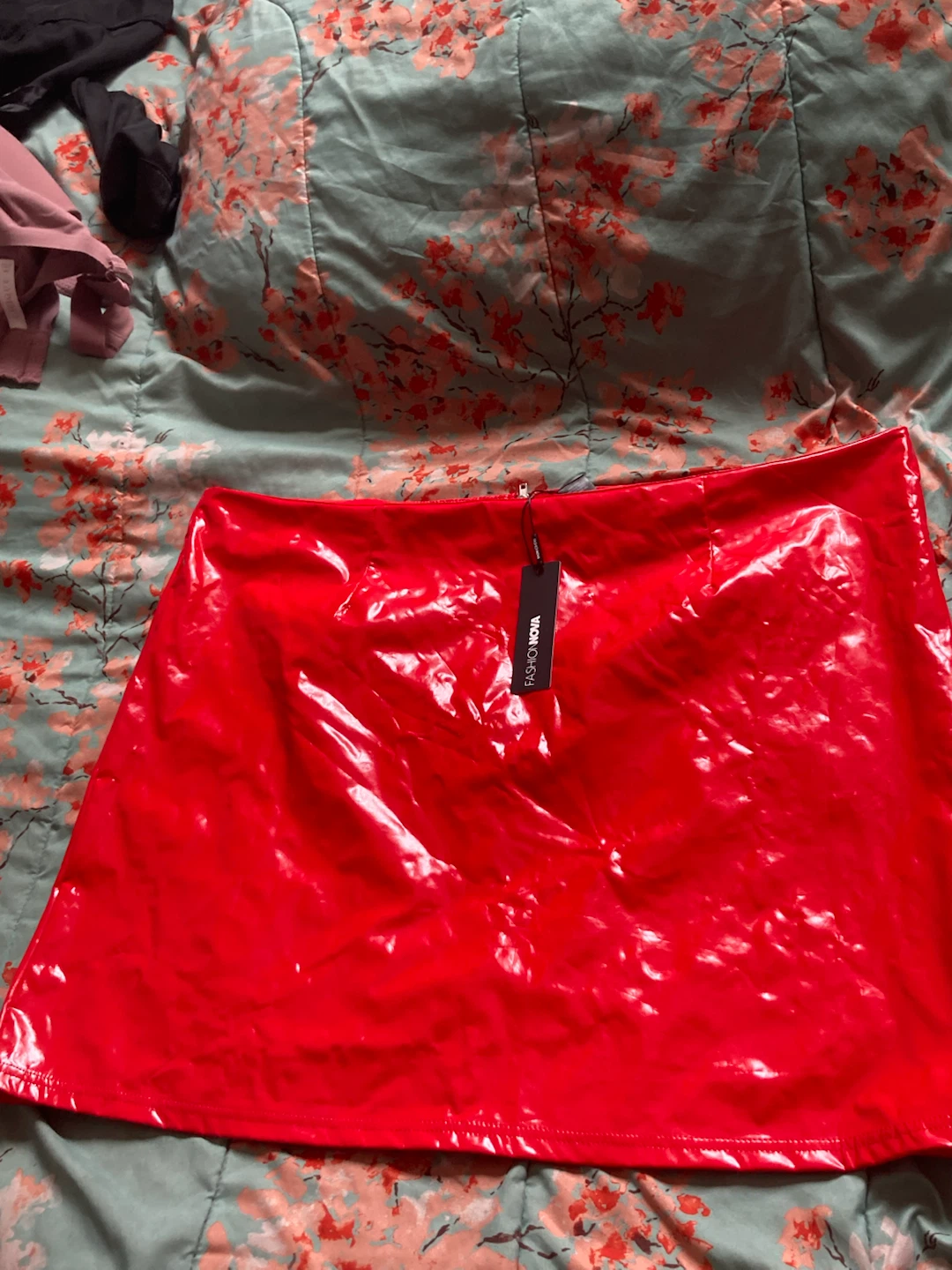Fashion Nova Red Boot Camp Skirt - Size 3X - photo 5