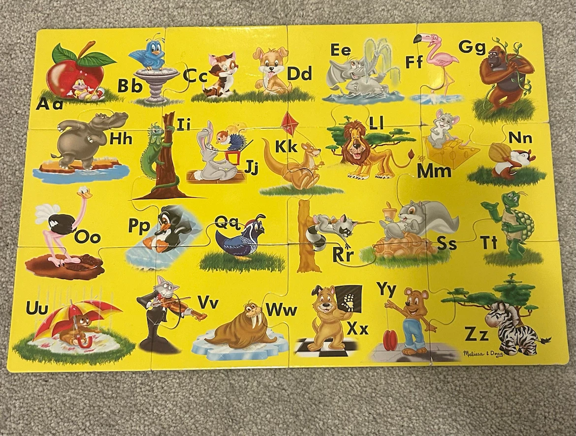 Melissa & Doug Alphabet Puzzle
