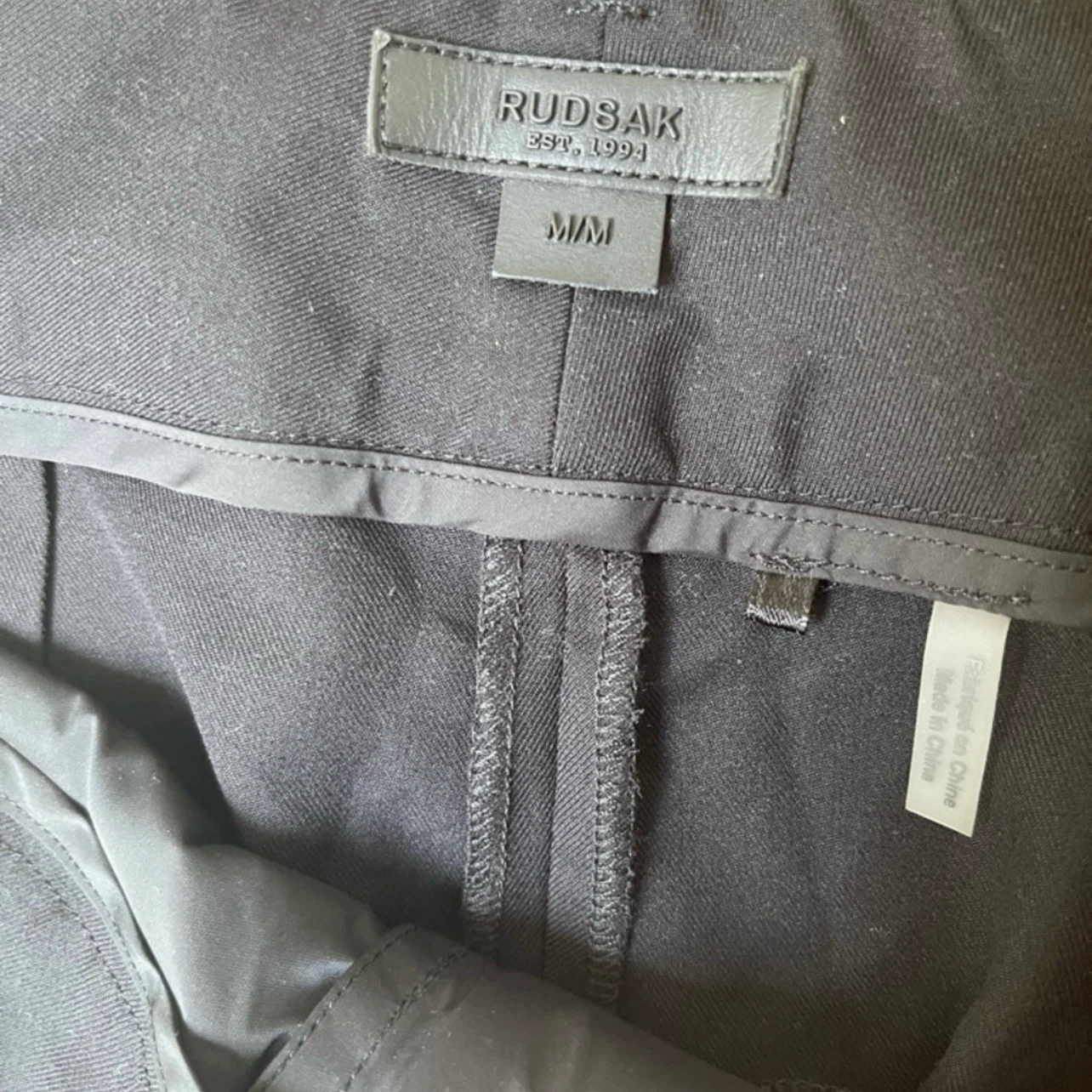 RUDSAK Black Trousers Size M/M - photo 2