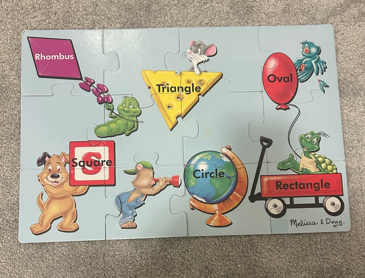 Melissa & Doug Shapes Puzzle