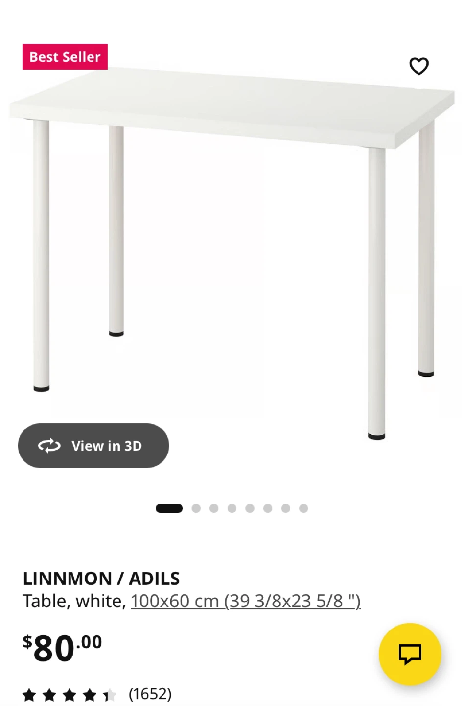 IKEA LINNMON / ADILS Table