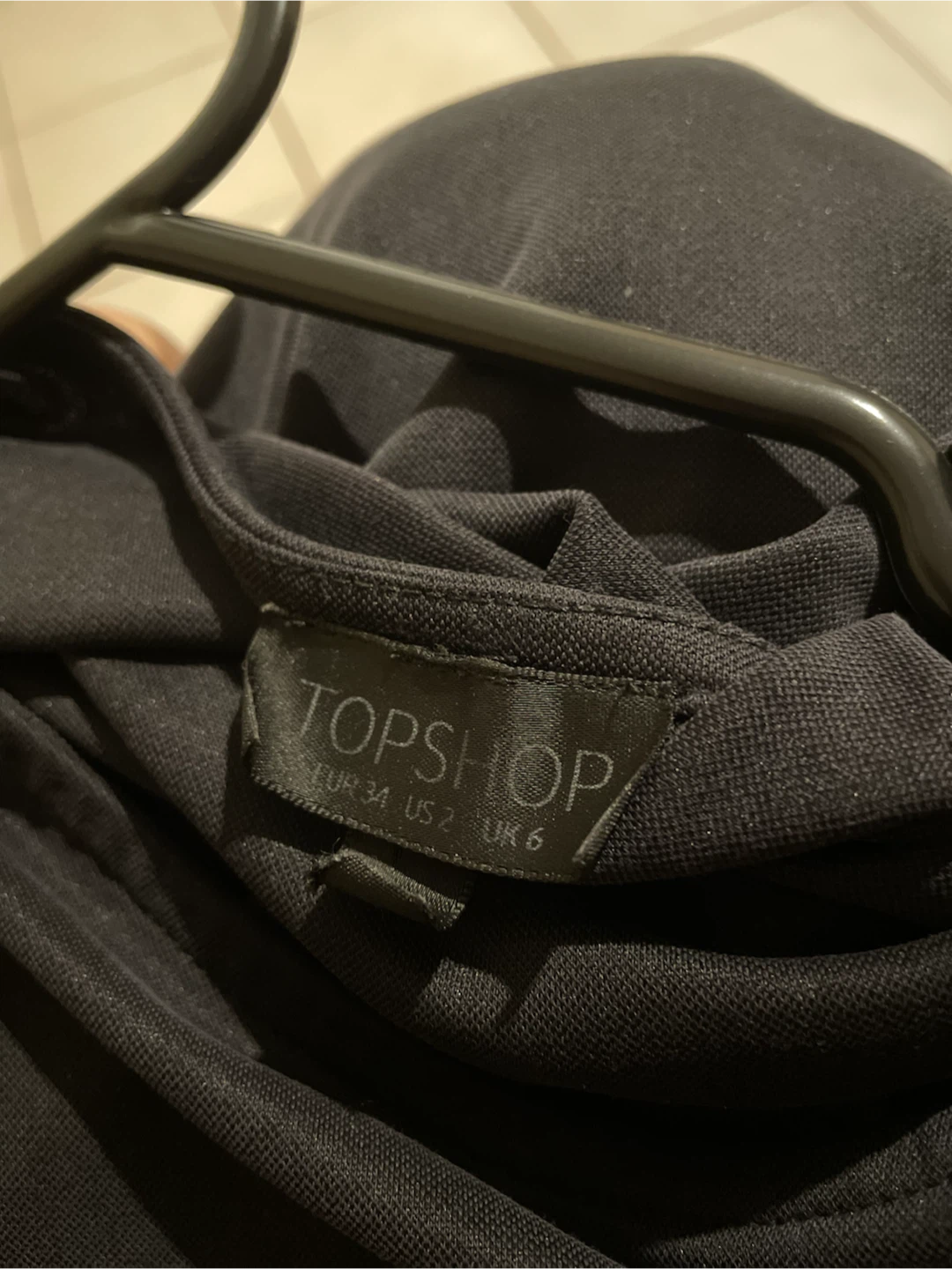 TOPSHOP dark grey Ruched Dress - photo 2