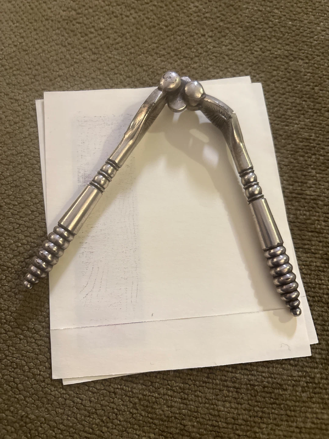 Vintage Metal Nut Cracker