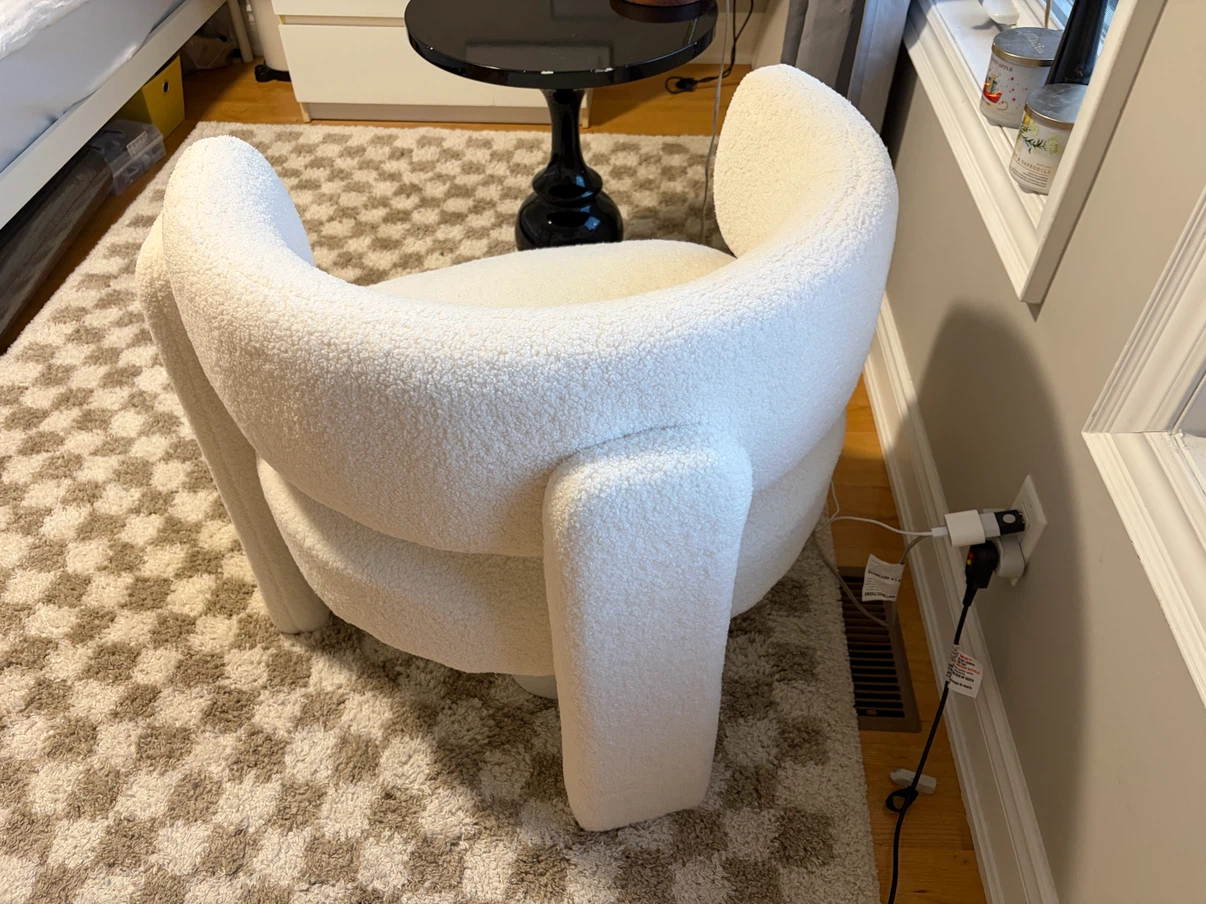 Boucle Accent Chair - photo 3