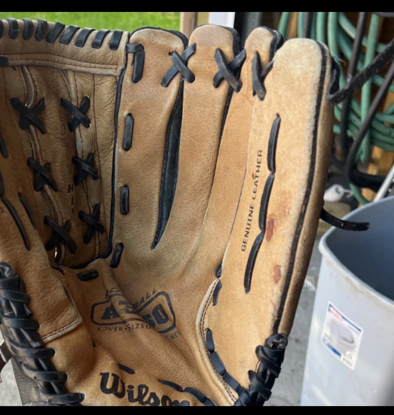 Wilson A500 "Over-Sized" Baseball Glove - photo 3