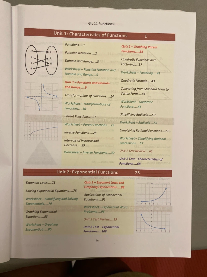 Callan's Gr. 11 Functions University Preparation Textbook - photo 2