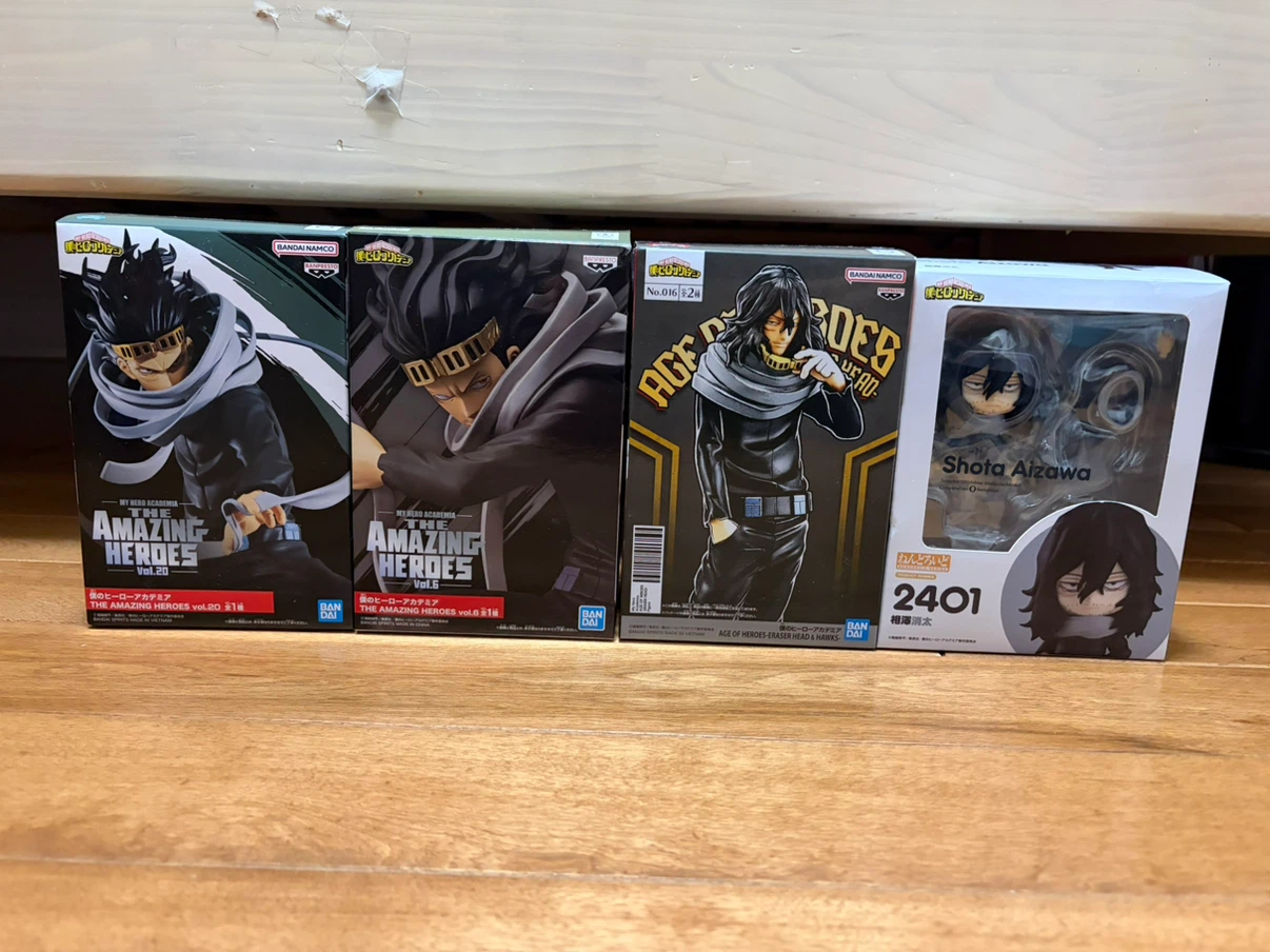 My Hero Academia Shota Aizawa Figures (Banpresto & Nendoroid)