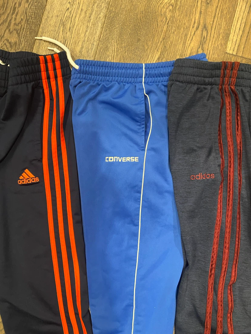 EUC: Adidas and Converse Joggers Bundle Size Youth M (10-11yrs) - photo 2