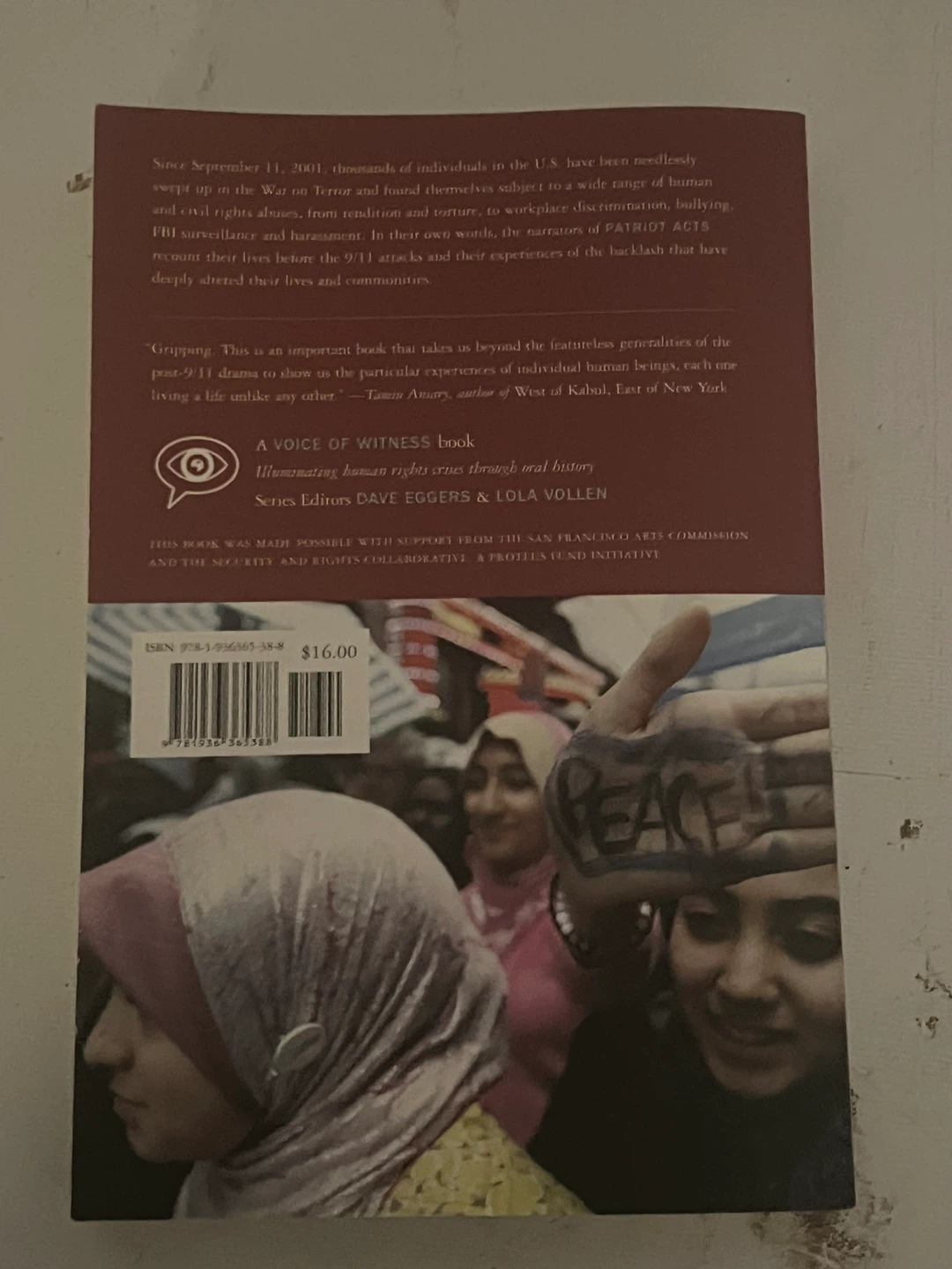 Patriot Acts: Narratives of Post-9/11 Injustice Book - photo 5