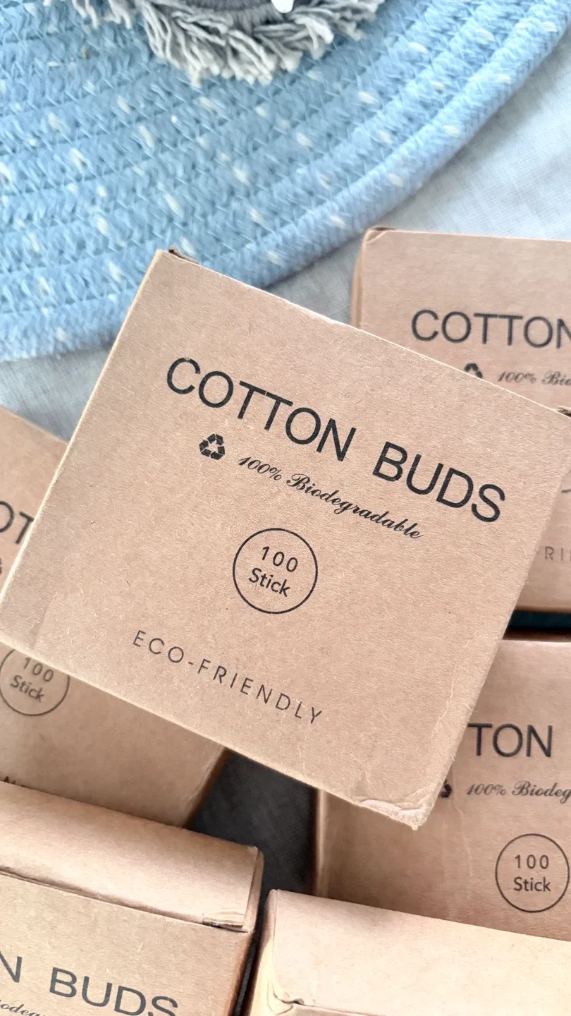 Biodegradable Cotton Buds 100 Stick Packs - photo 3