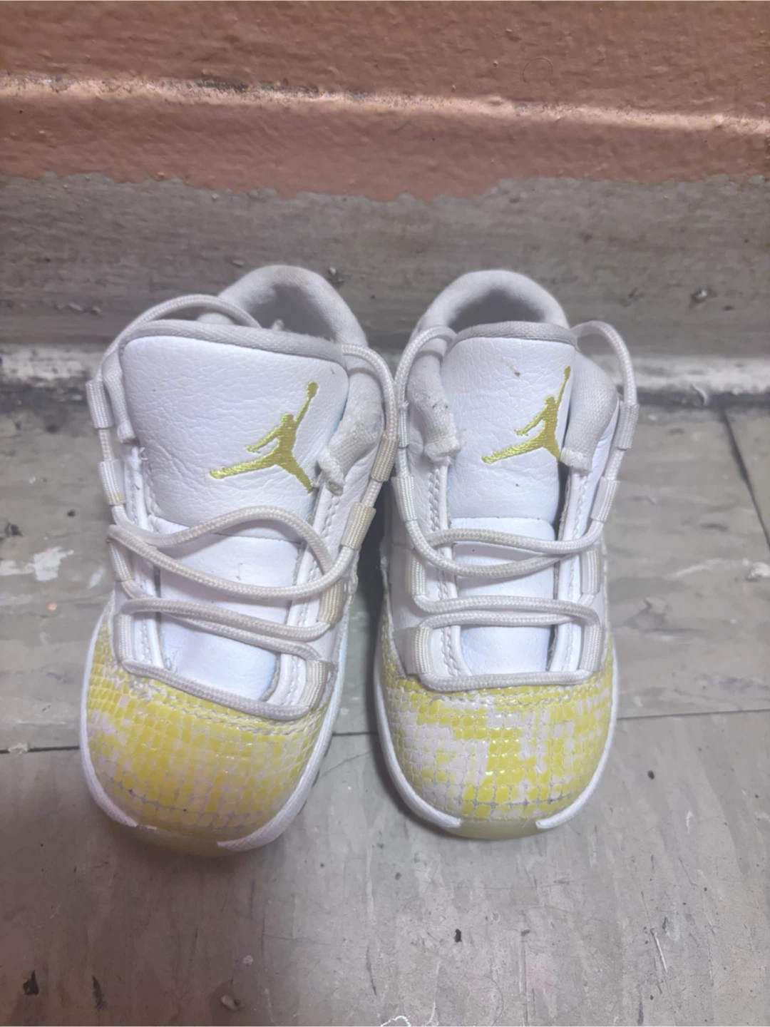 Jordan 11 Crib Shoes Toddler Size 6C