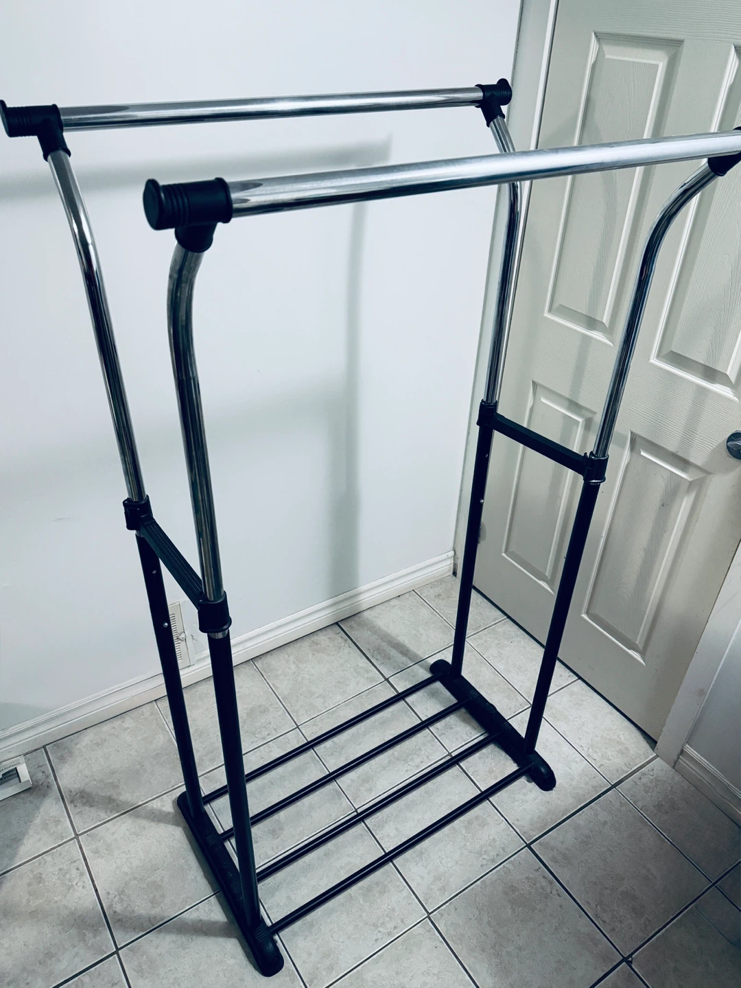Double Rail Clothes Rack
