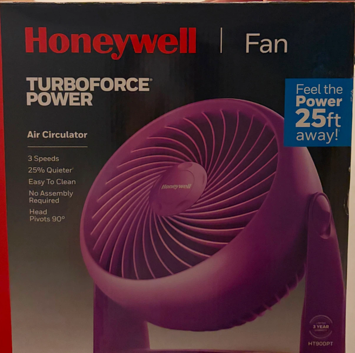 Honeywell TurboForce Power Air Circulator Fan HT900PT