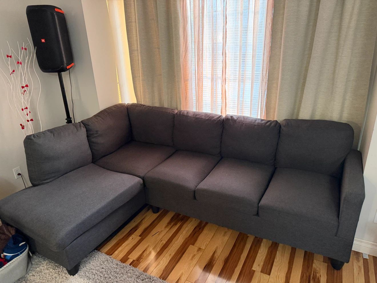 Grey Sectional Couch - photo 3