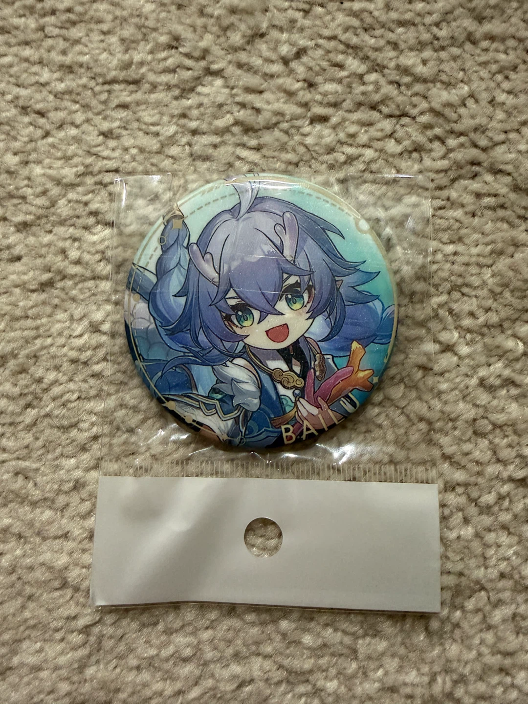 Honkai Star Rail Bailu Button Pin