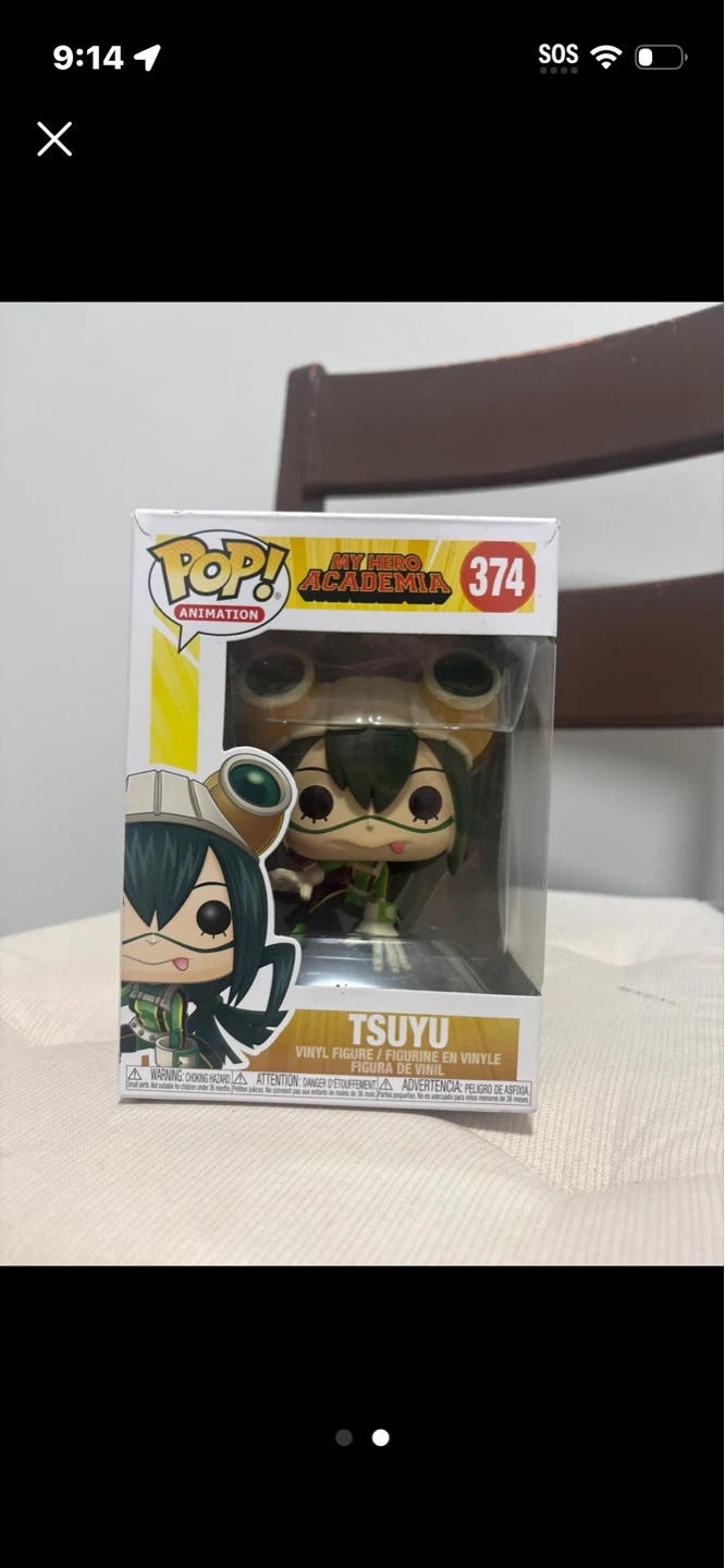 Funko Pop! My Hero Academia Tsuyu 374 Vinyl Figure - photo 2