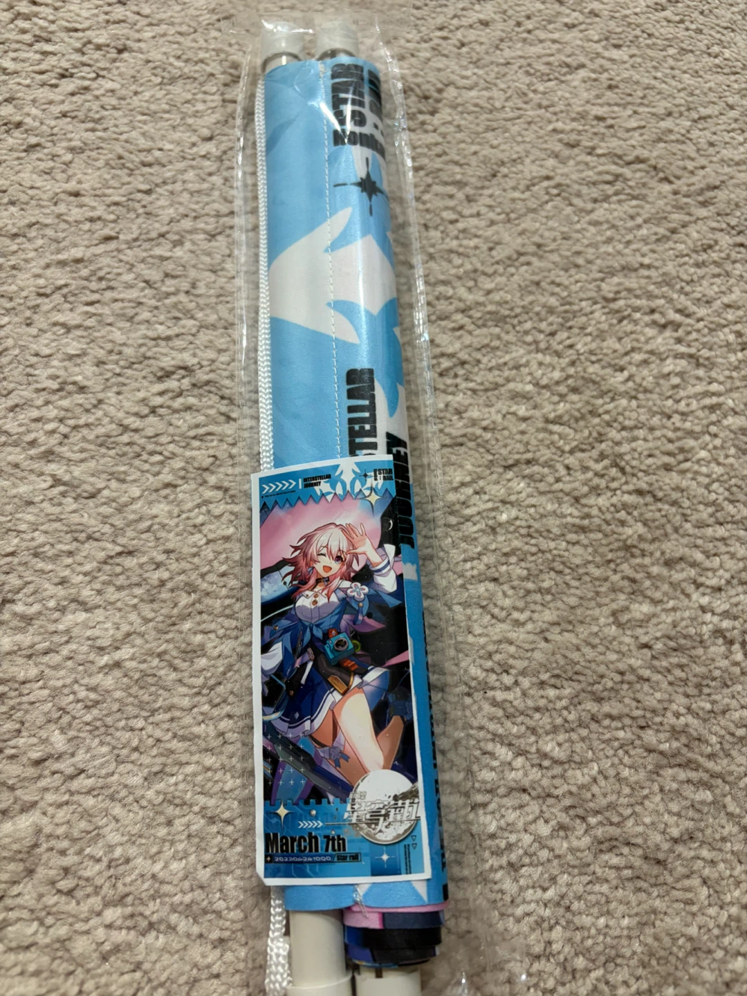 Honkai Star Rail March 7th Wall Scroll