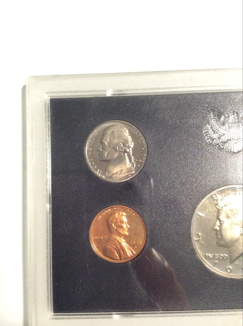 1972 United States Mint Proof Coin Set - photo 3