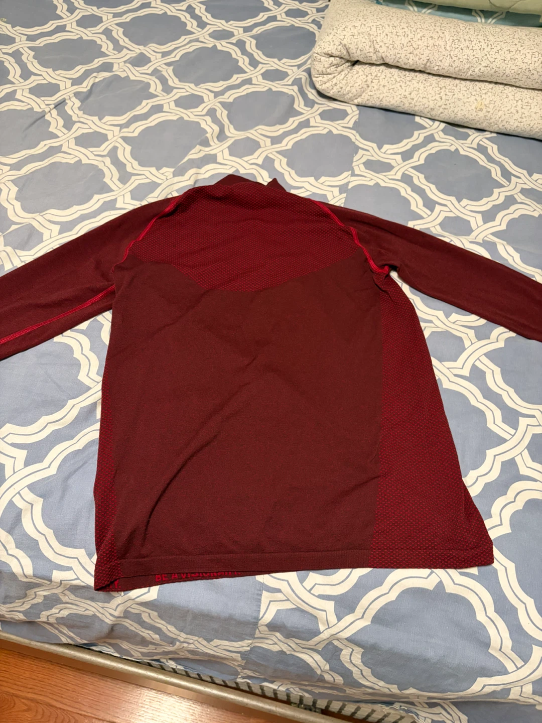 Gymshark Burgundy Half Zip Pullover Medium - photo 2