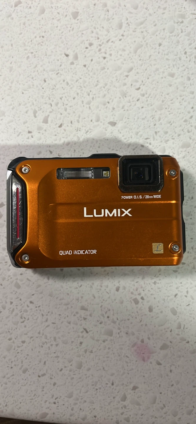 Panasonic Lumix DMC-TS4 Orange Digital Camera - photo 2