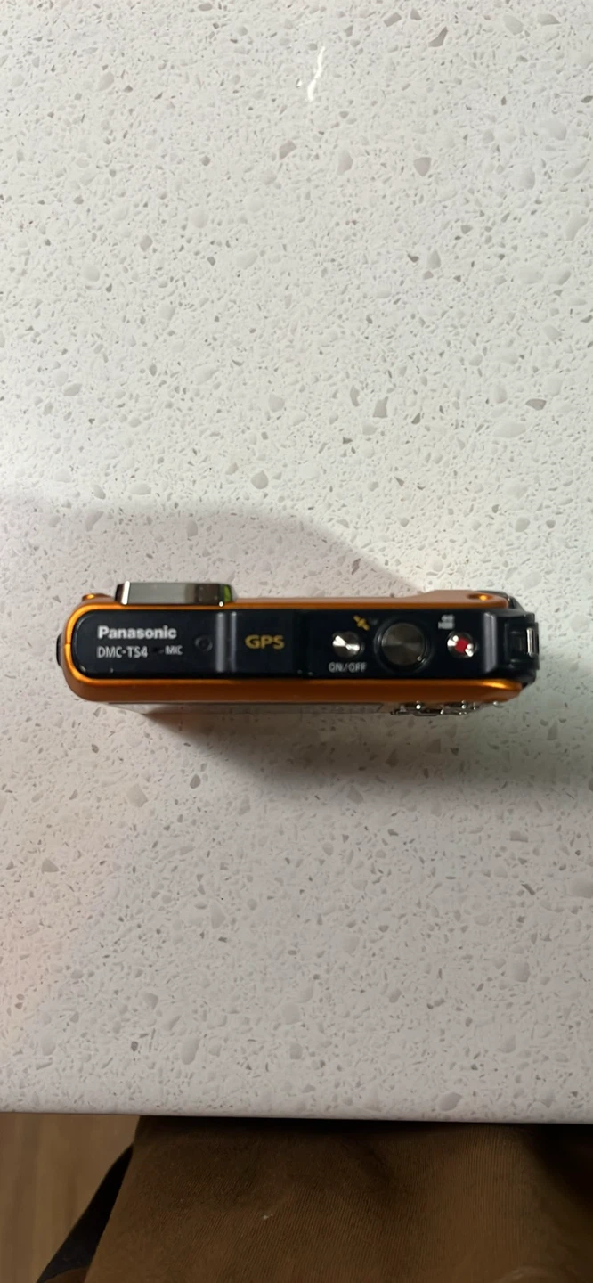 Panasonic Lumix DMC-TS4 Orange Digital Camera - photo 3