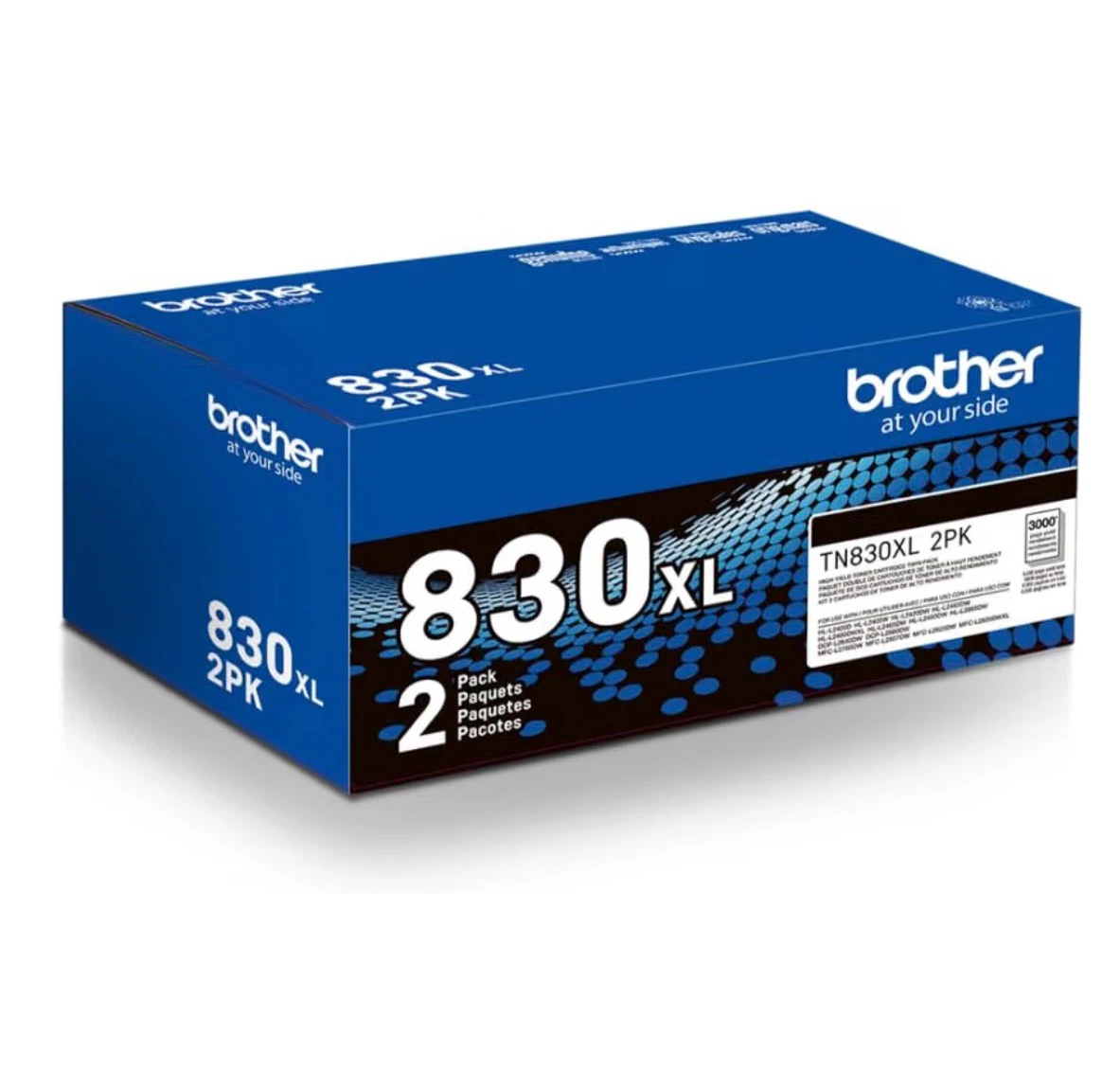 Brother Genuine TN830XL High Yield Toner 2-Pack - photo 2