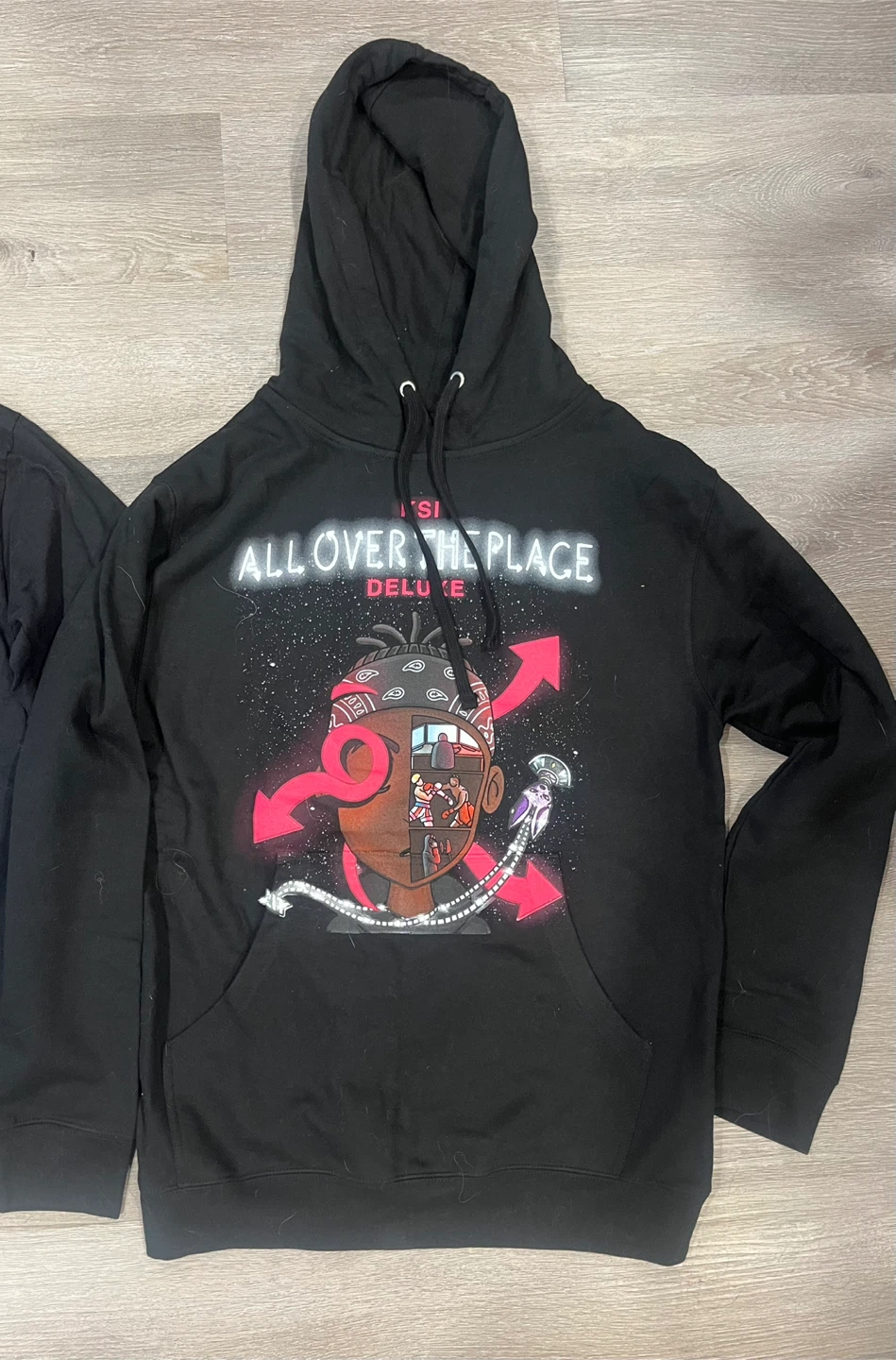 Official Black KSI 'All Over The Place Deluxe' Hoodie