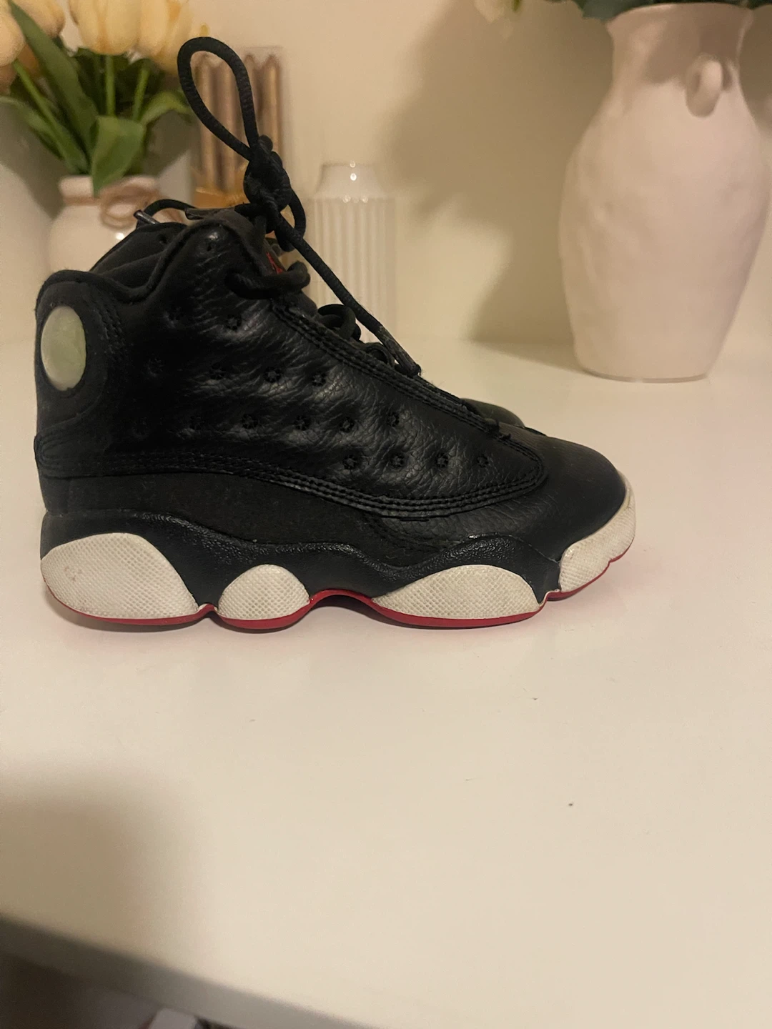 Black Jordan 13 Toddler Shoes