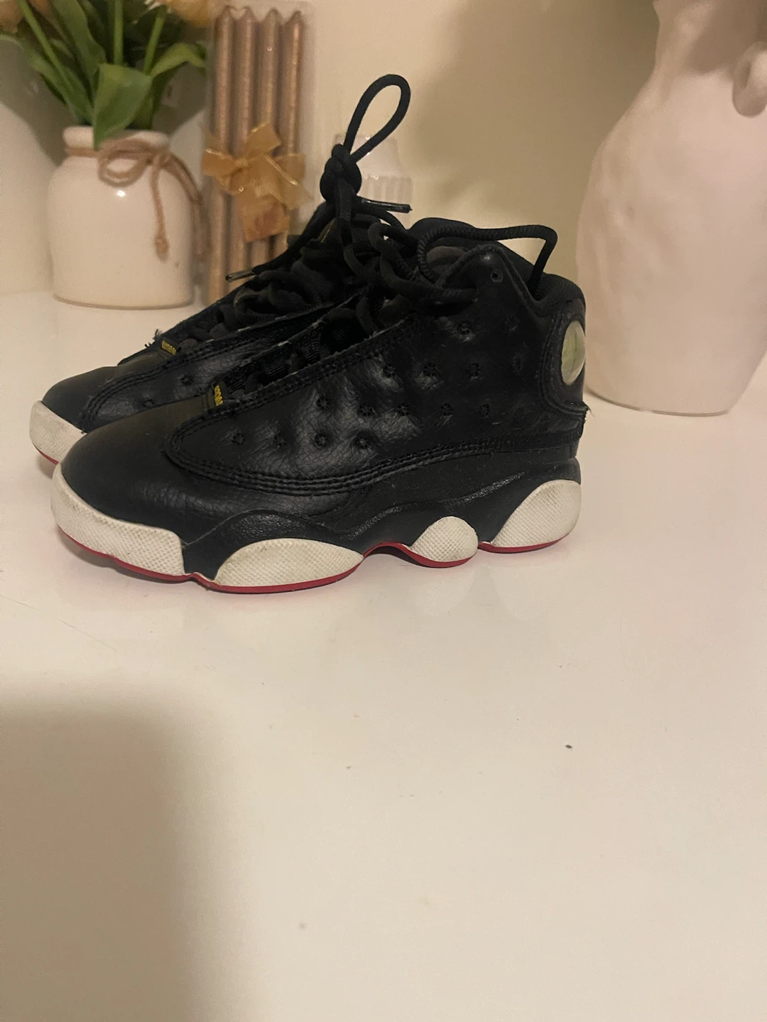 Black Jordan 13 Toddler Shoes - photo 3