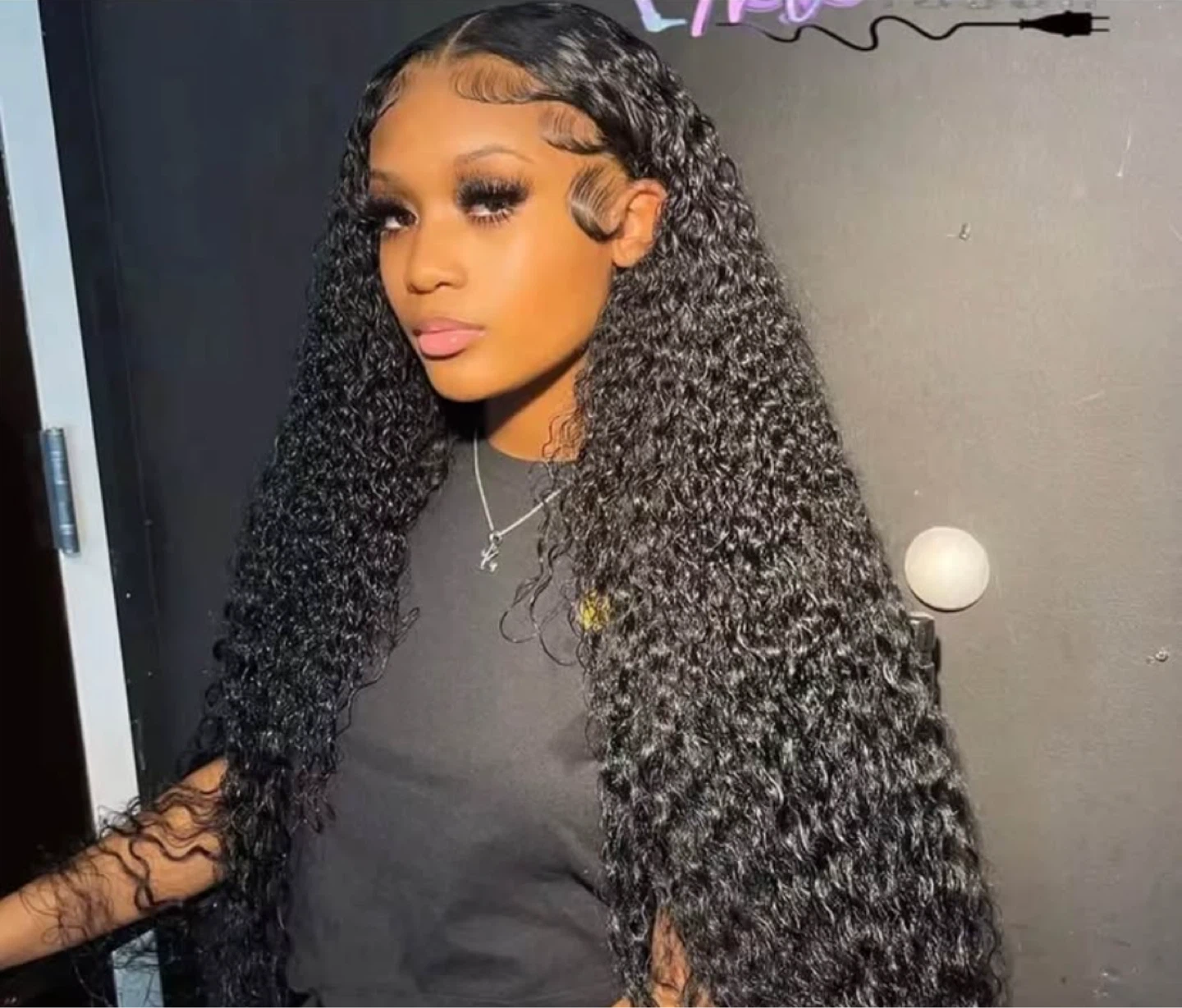 Deep Wave Lace Front Wig