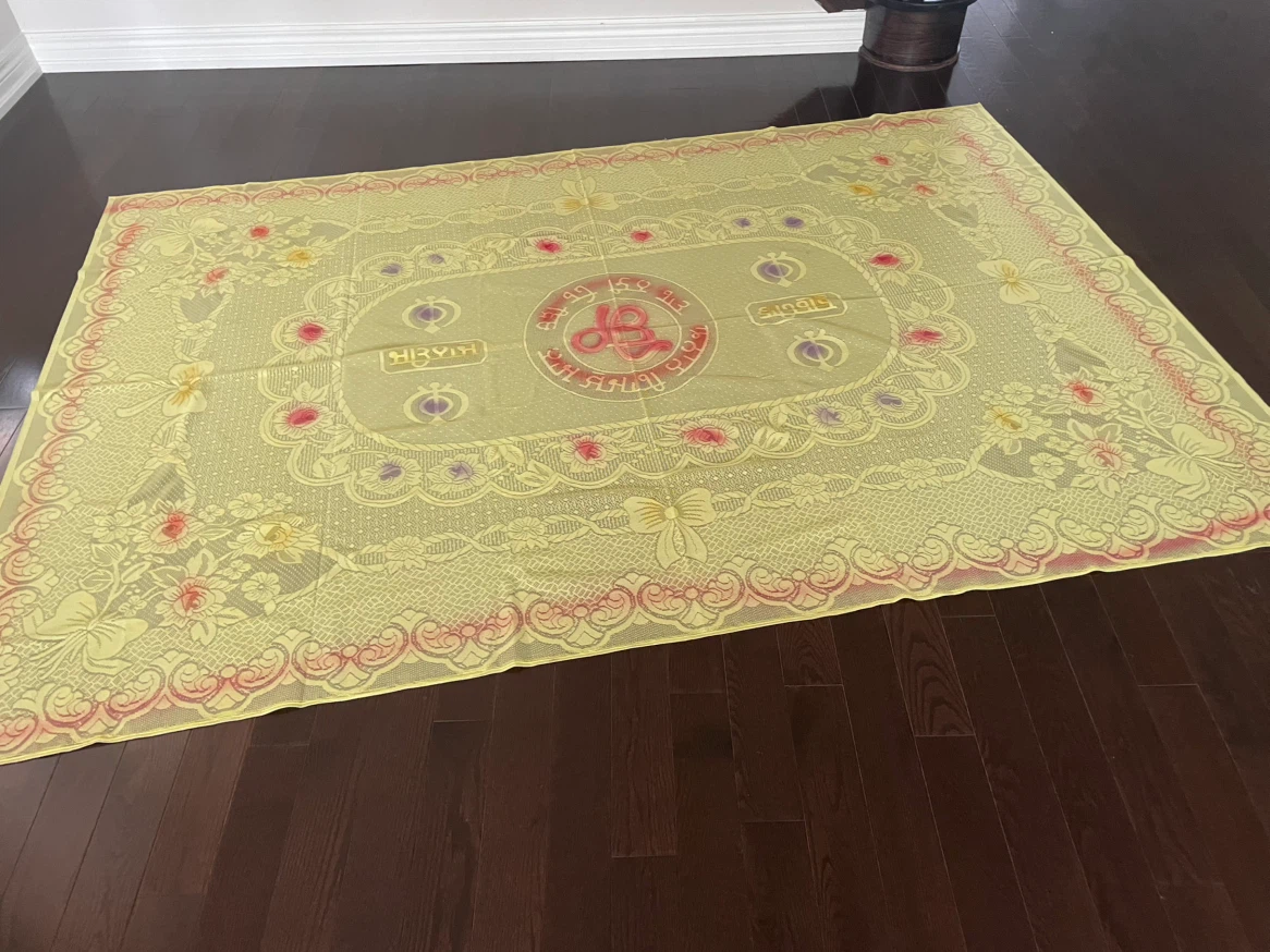 Rectangular Floral Tablecloth