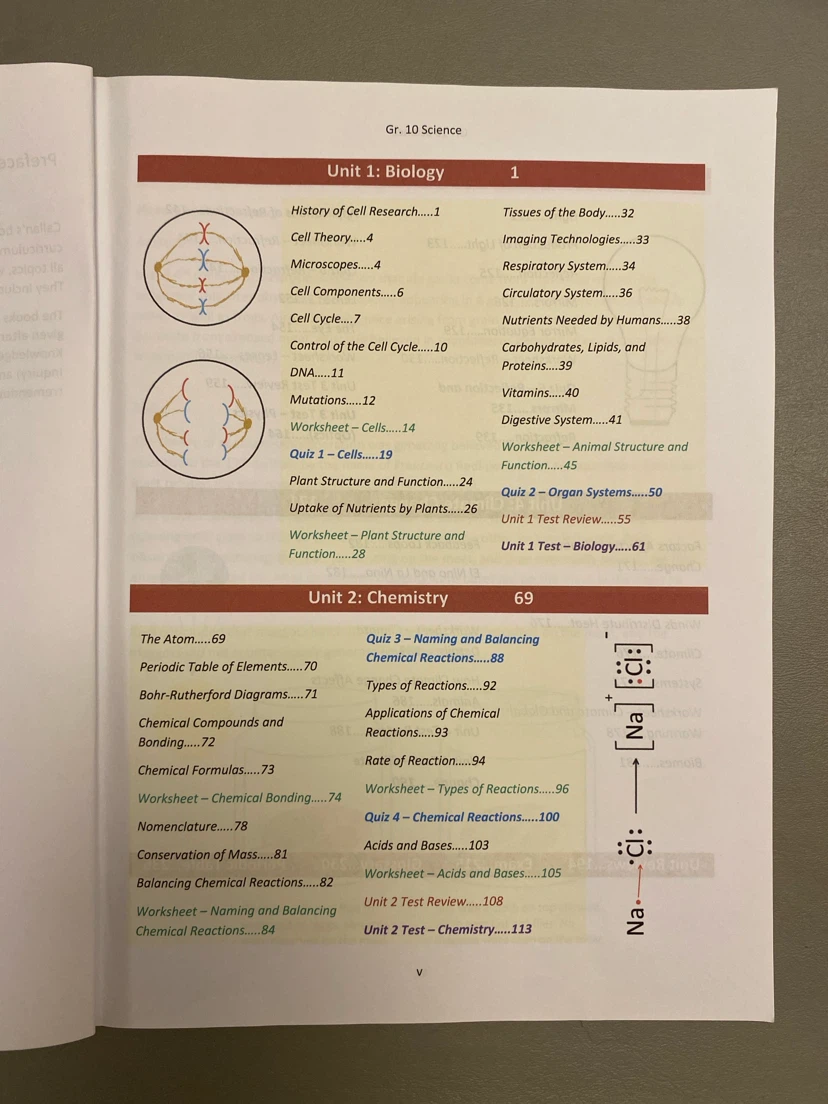 Gr. 10 Science Ontario Edition Textbook - photo 2