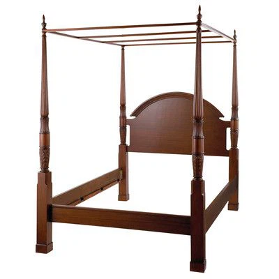 Queen Bombay herning Wooden Four-Poster (removable) Bed Frame - photo 3
