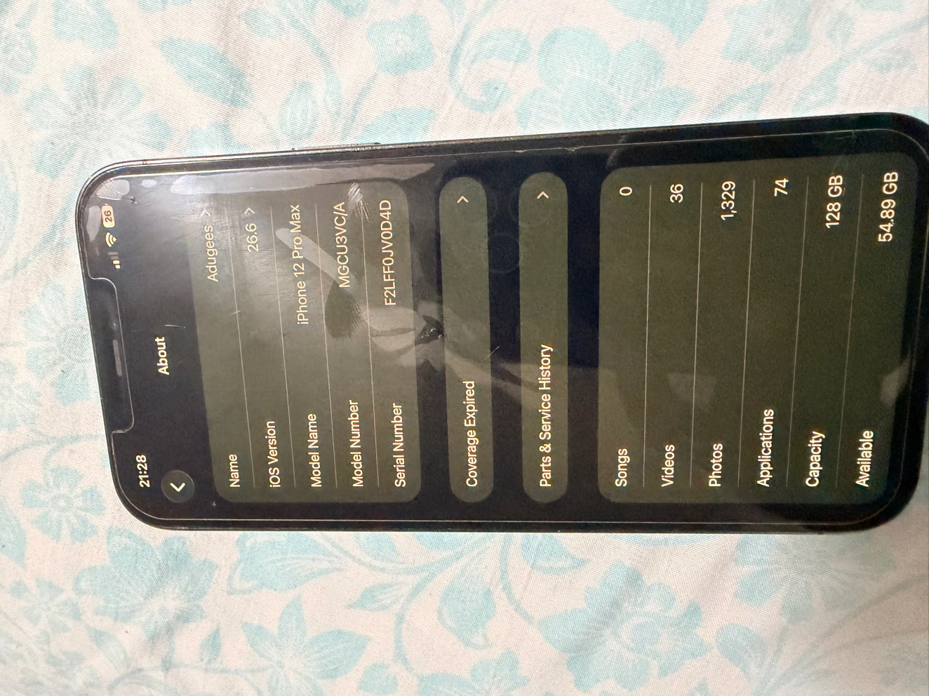 Apple iPhone 12 Pro Max 128GB Grey - photo 4