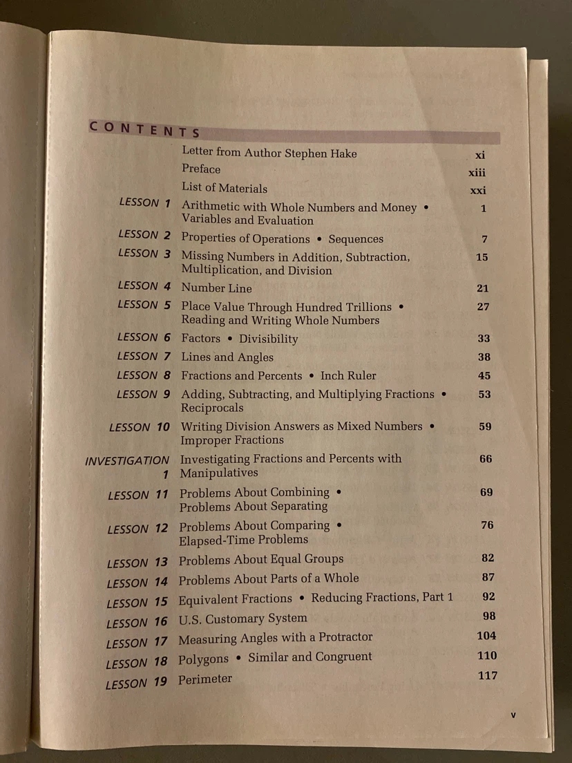 Saxon Math 8/7 Homeschool with Pre-Algebra Textbook - photo 2