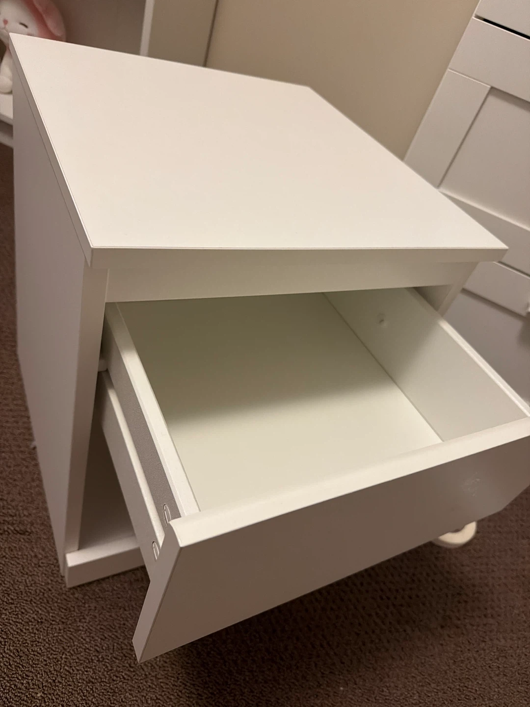 IKEA LILLBERGET Nightstand - White - photo 3