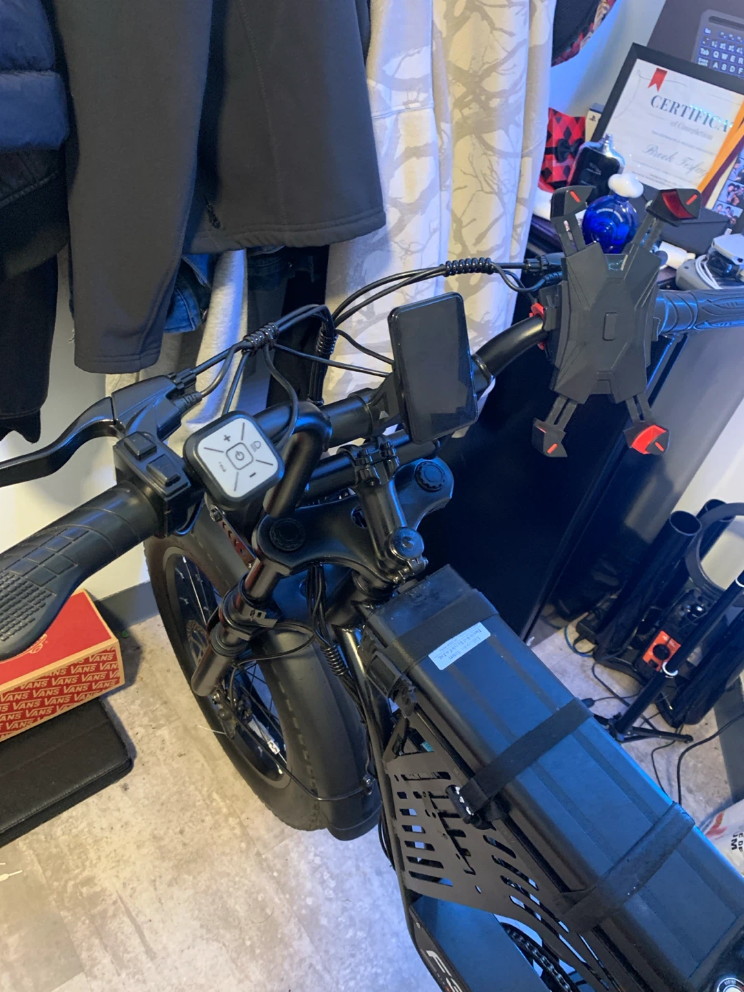 Black Electric Bike F30 - photo 3
