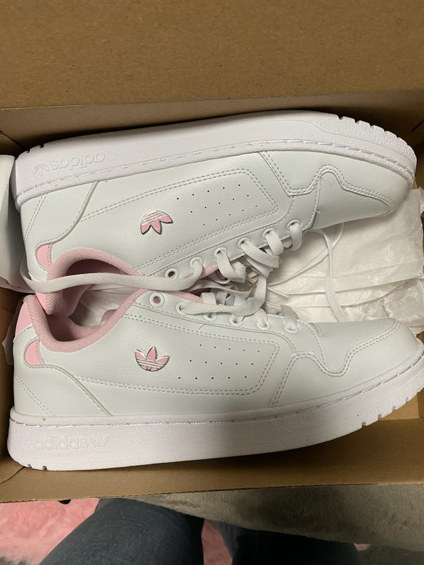 Adidas NY 90 W Shoes White and Pink Size 9