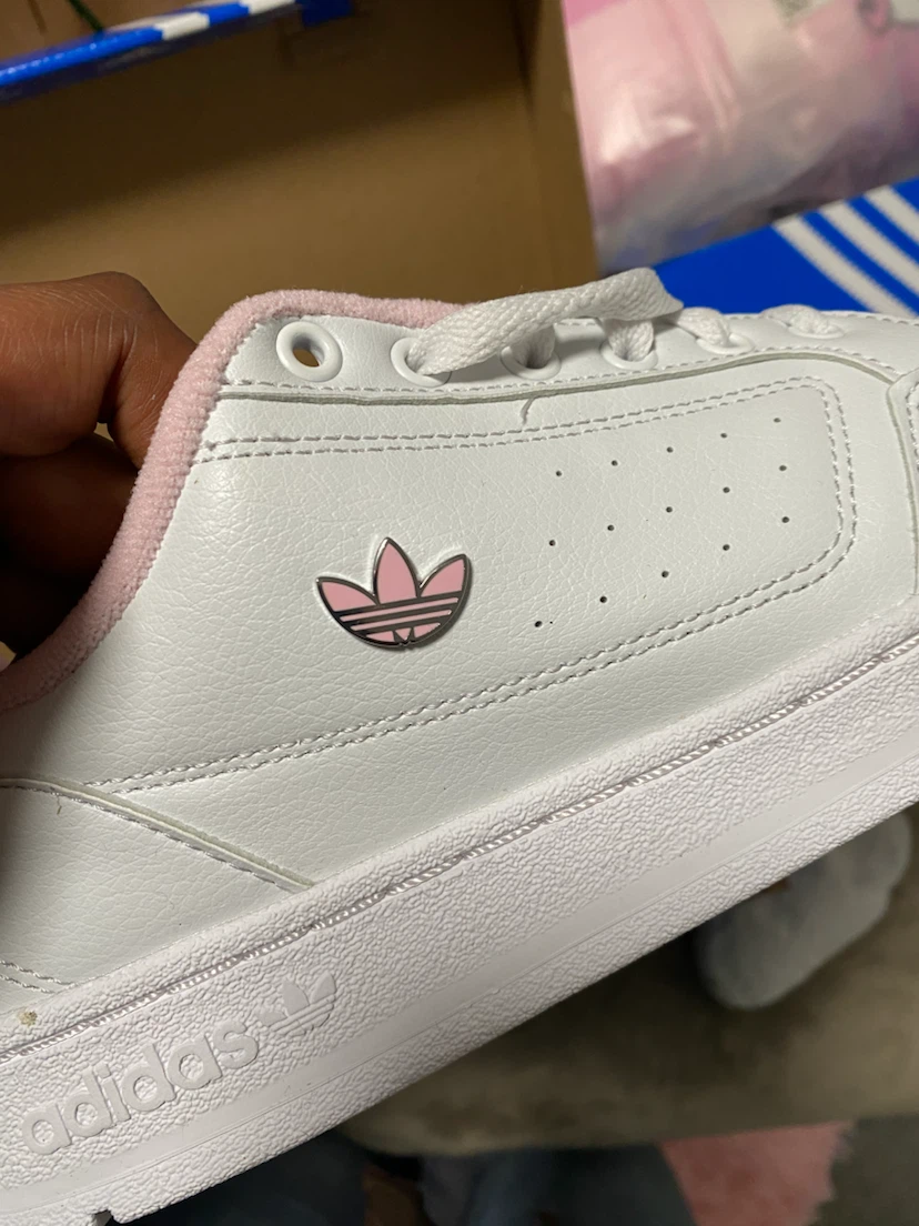 Adidas NY 90 W Shoes White and Pink Size 9 - photo 2
