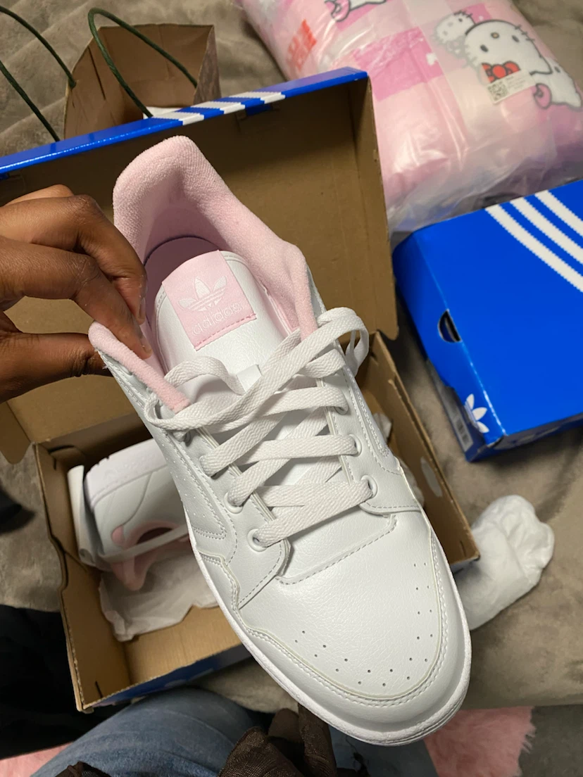 Adidas NY 90 W Shoes White and Pink Size 9 - photo 4
