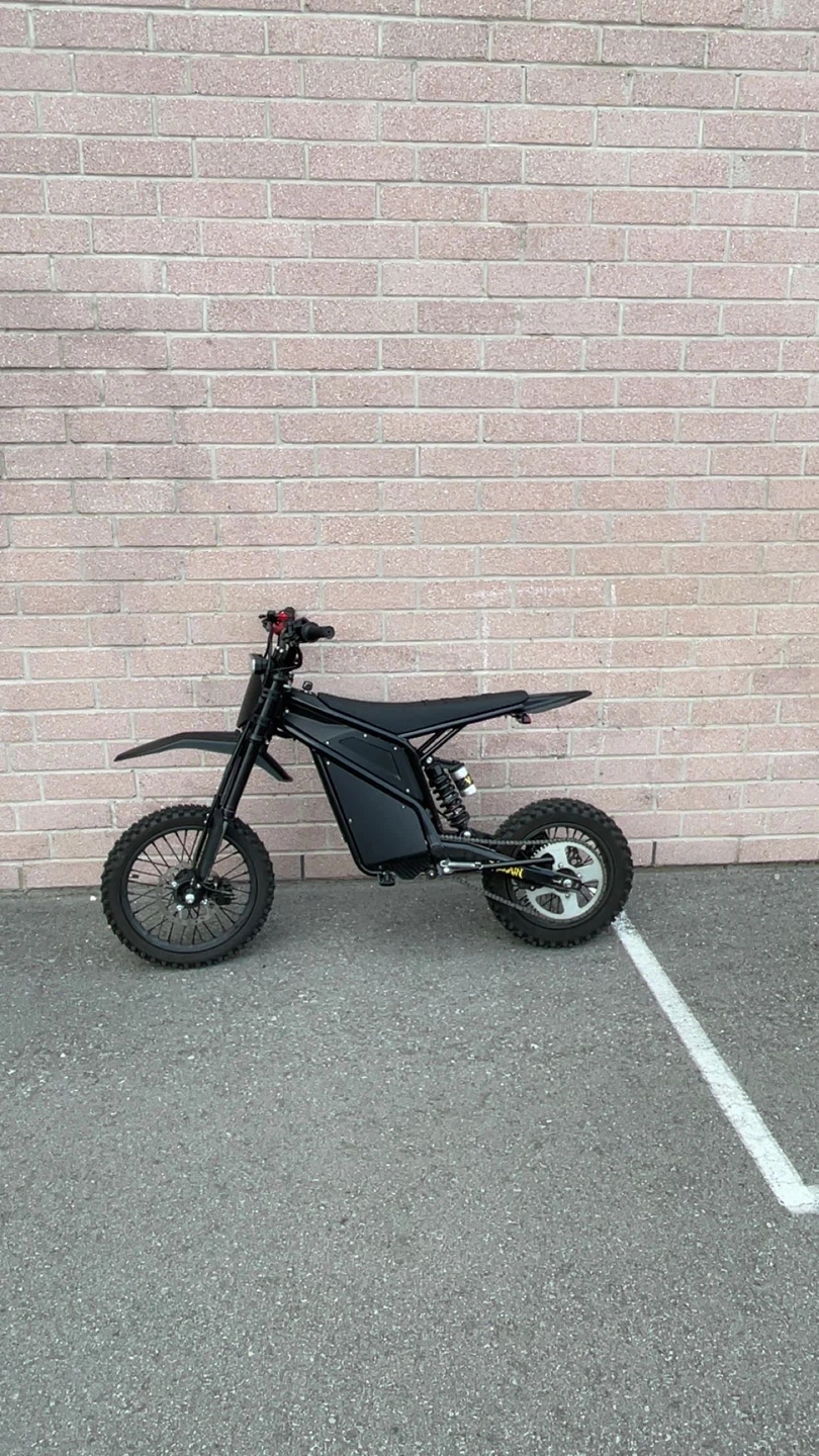 Electric Dirt Bike - Black