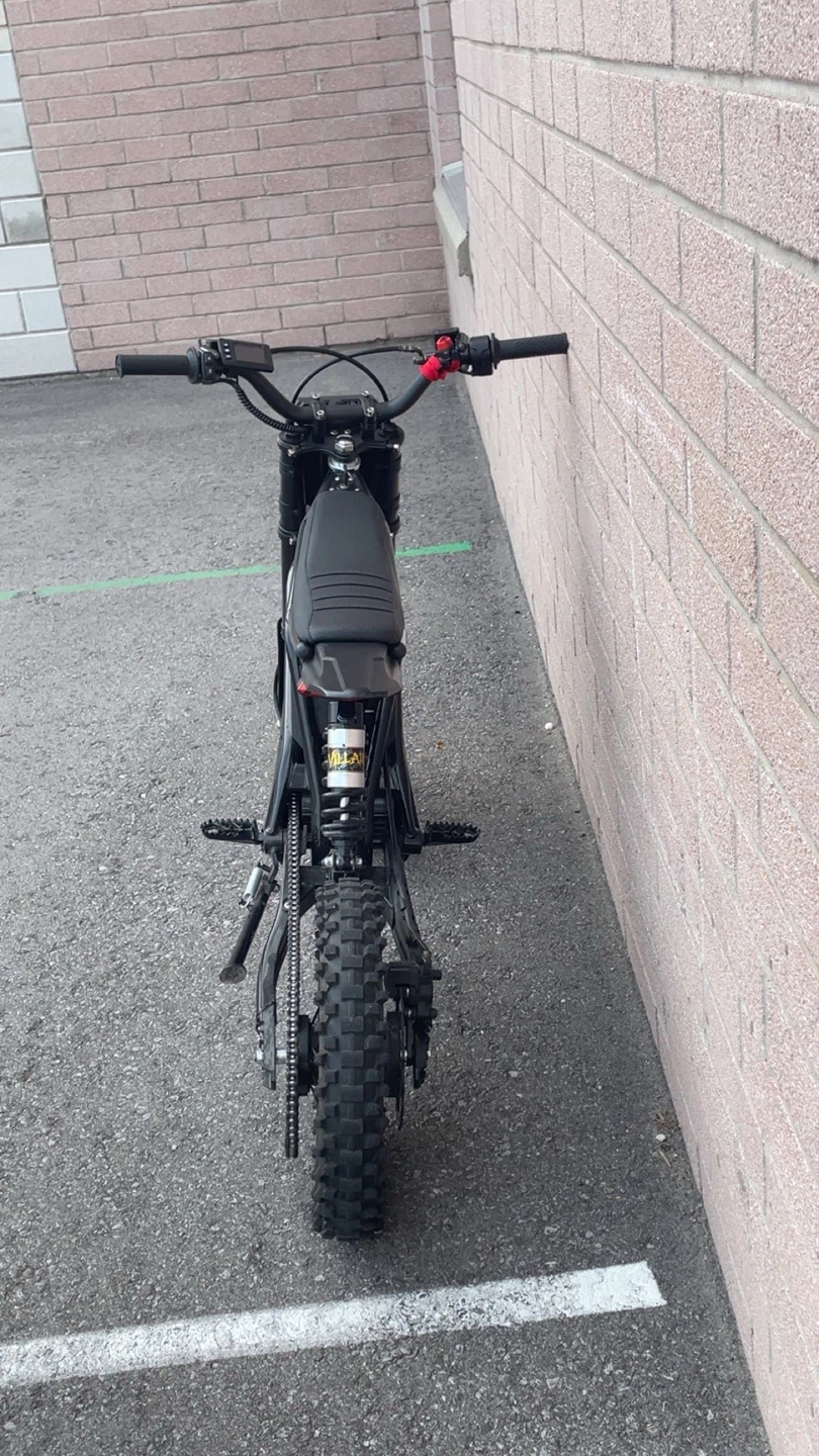 Electric Dirt Bike - Black - photo 2