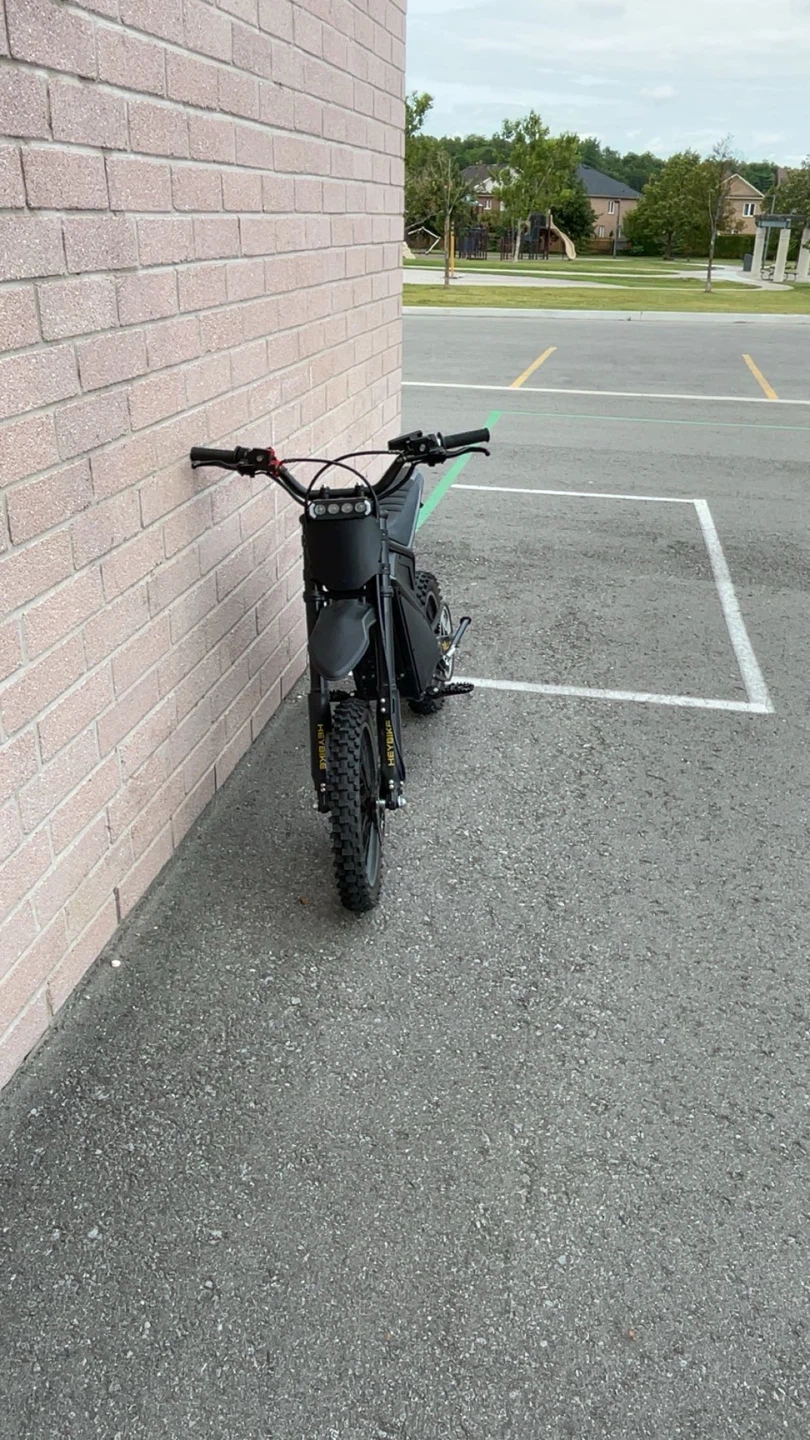 Electric Dirt Bike - Black - photo 3