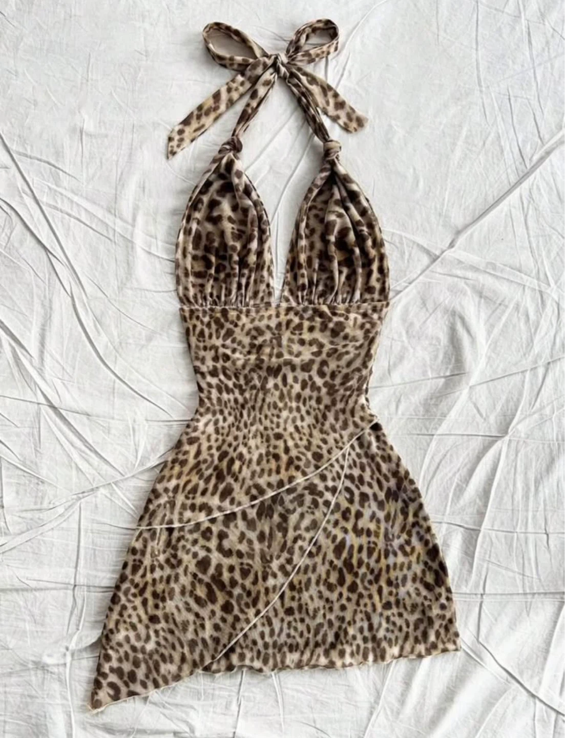 Cheetah Print Dress